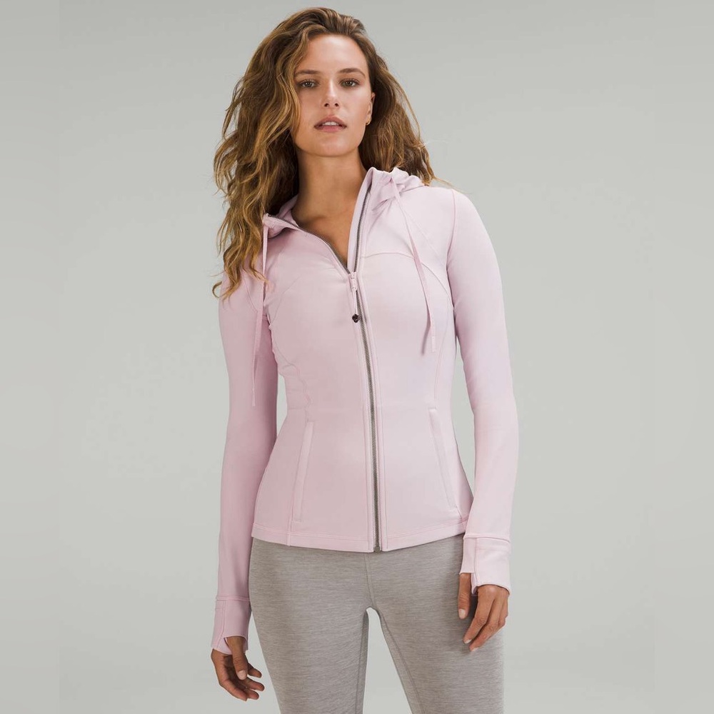 Lululemon Define Hooded Jacket Pink Peony